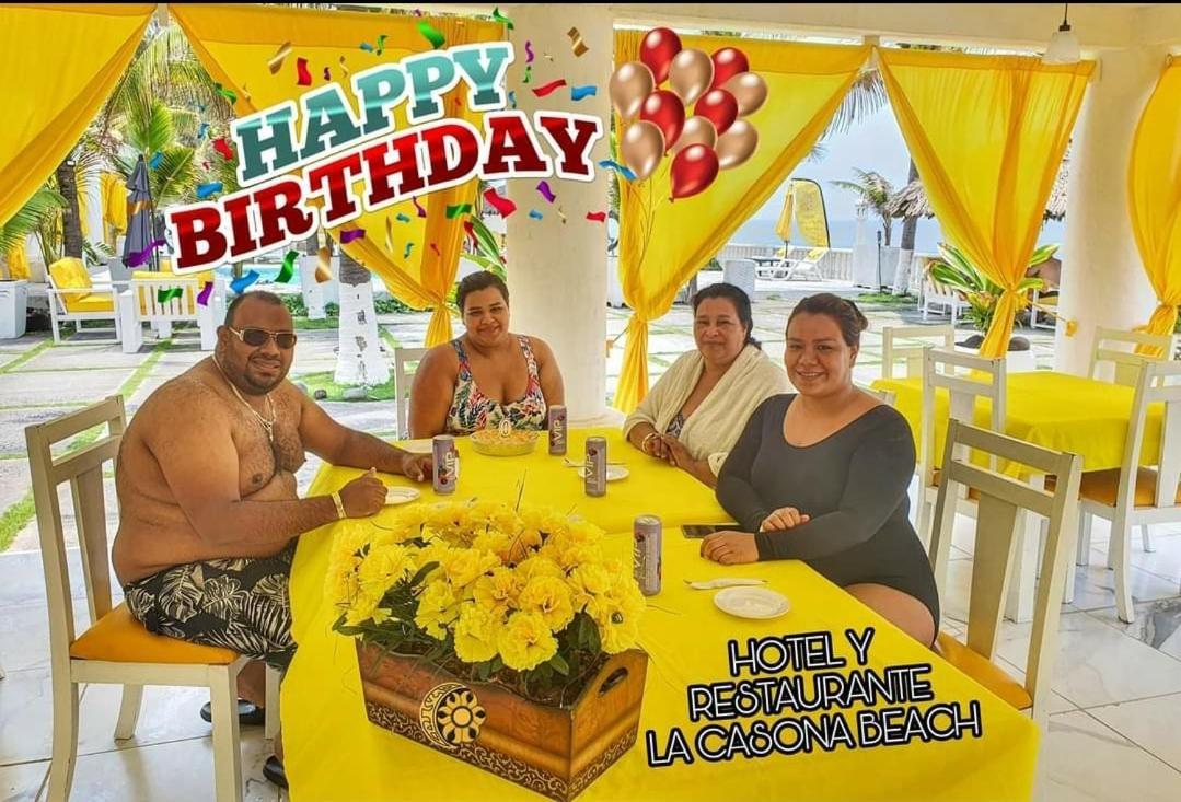 Hotel La Casona Beach El Guayabo Eksteriør billede