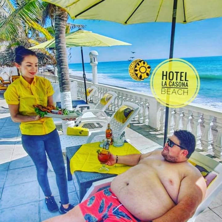Hotel La Casona Beach El Guayabo Eksteriør billede